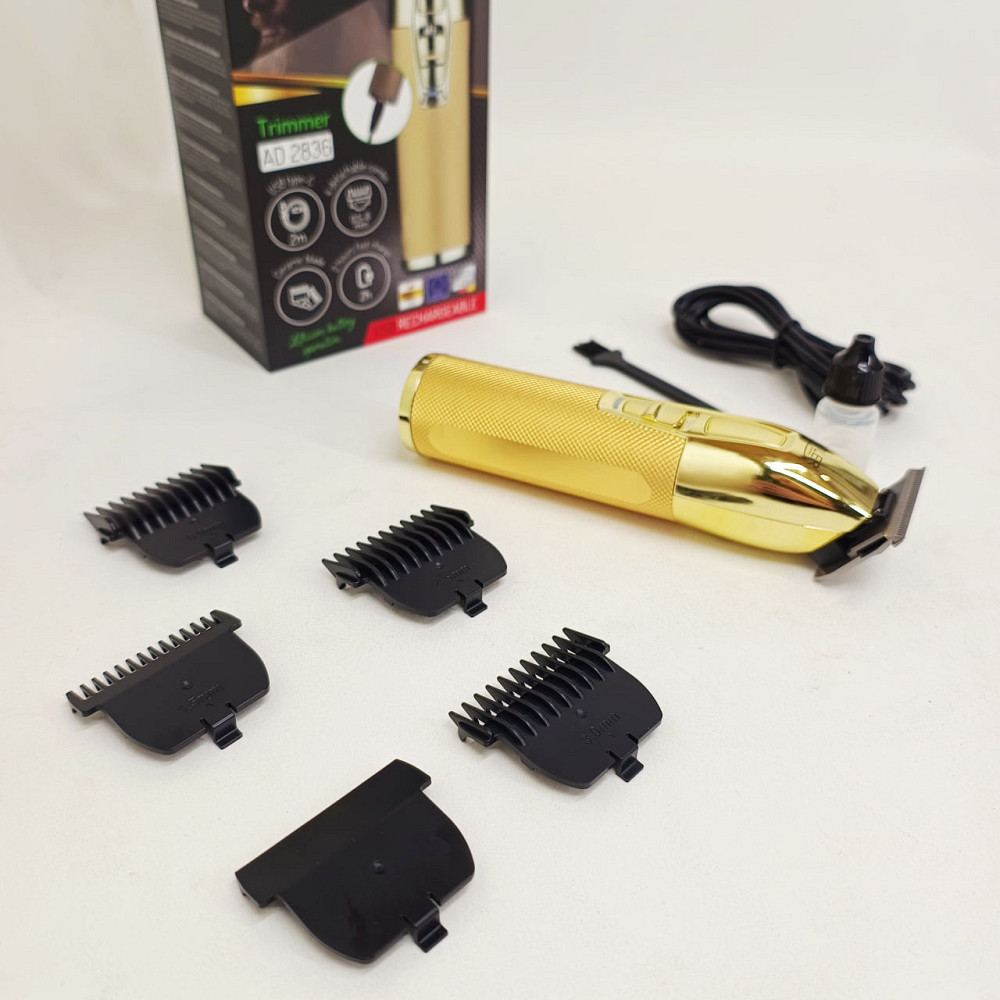 Машинка для точной стрижки бороды и волос Adler AD-2836G, Триммер для висков Электромашинка волос RN-65 Львов - изображение 10