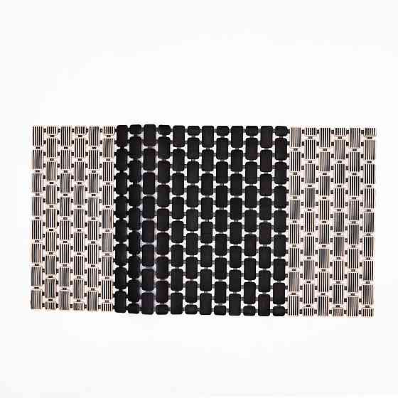 Коврик для ванни з присосками 73x40 см Київ