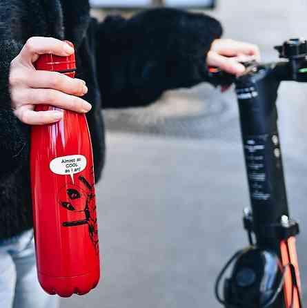 Термо пляшка для напоїв Deadpool, 500 мл, метал Ровно