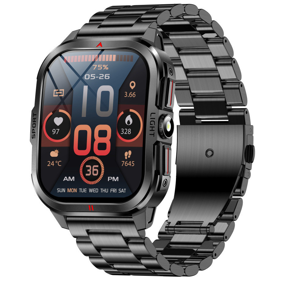 Умные смарт часы Smart Fantastic Steel (2 ремешка) Киев - изображение 18