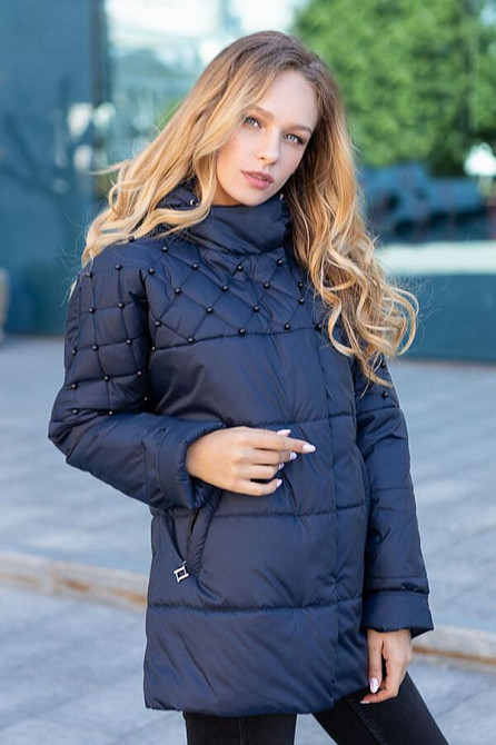 КУРТКА ДЕМІСЕЗОННА ЖІНОЧНА БУСИНКА, 46-54 Р Київ - фото 9