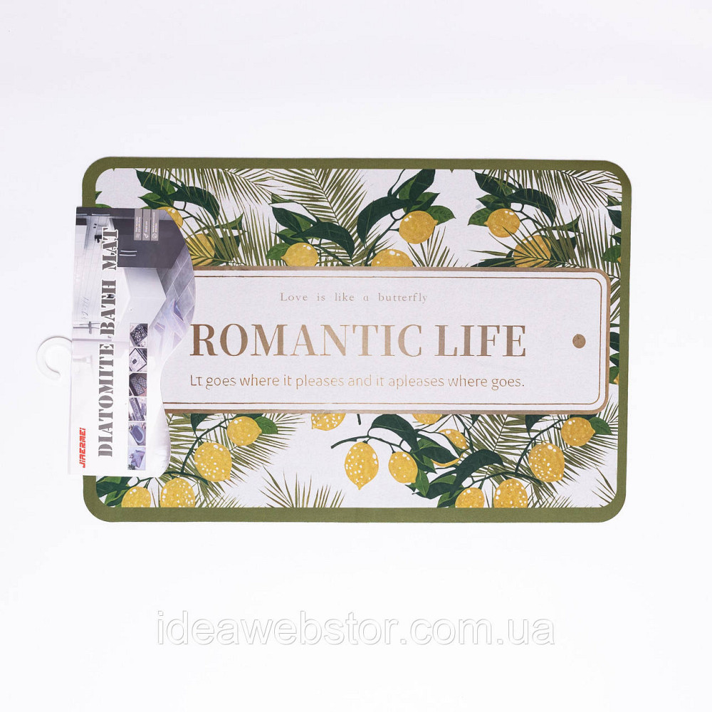 Килимок універсальний Romantic 58*38 см діатомітовий Yiwu HP-42-211 Київ - фото 4