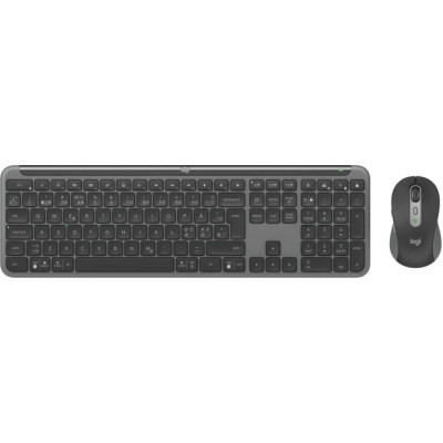 Комплект Logitech Signature Slim MK950 for Business Wireless/Bluetooth UA Graphite (920-012508) Вінниця - фото 1