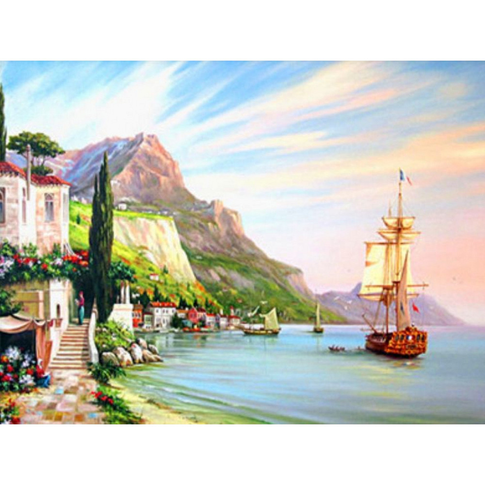 Картина за номерами на дереві 40*50 см 