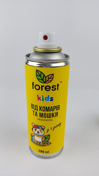 Forest Спрей-репелент "Forest Kids" від комарів і мошки 200 мл (12 шт./ясть) (1 шт.) Харків - фото 3