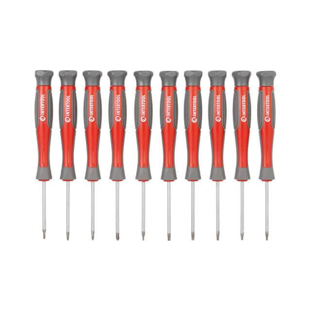 Набор отверток с комплектом насадок, 58 ед., Cr-V INTERTOOL VT-3358 Киев - изображение 4