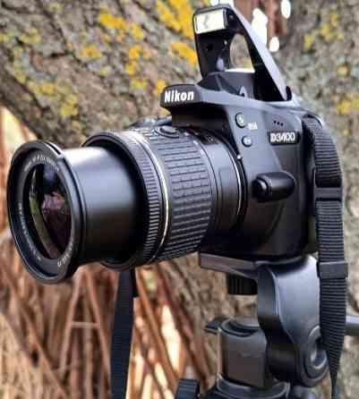 Фотоаппарат зеркалка Nikon D3400 в отличном состоянии! Киев