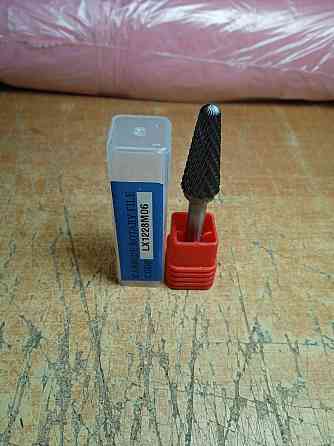 Борфреза твердосплавна LX 12×25×6 мм — конус із напівсферою по металу, шарошка для дриля Харків