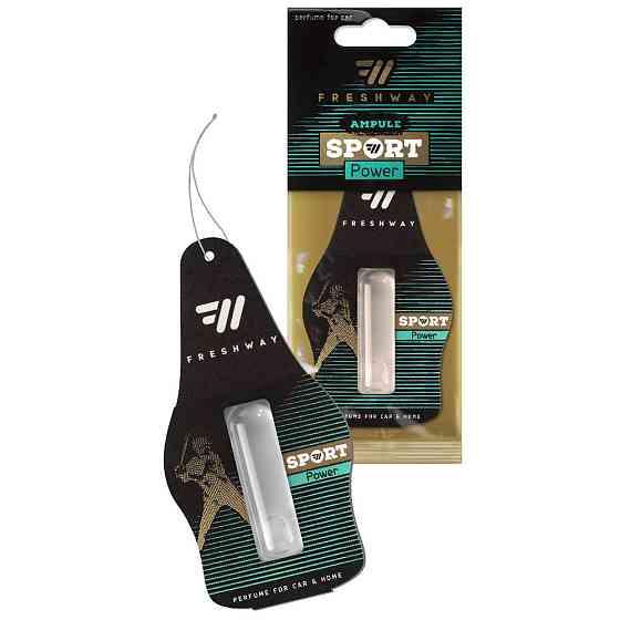 Ароматизатор для авто ампула "Sport Ampule" Power (Міць) 4,5мл FreshWay Київ