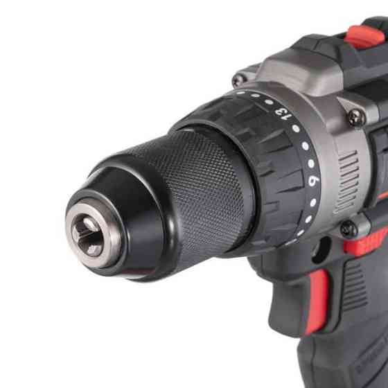 Дриль-шурупокрут акумуляторний INTERTOOL WT-0361,20 В,0-1800 об/хв,безщітковий ударний, 2-13 мм, Li-ion, 4,0 Ач, ЗП 4 A, з кейсом Львів