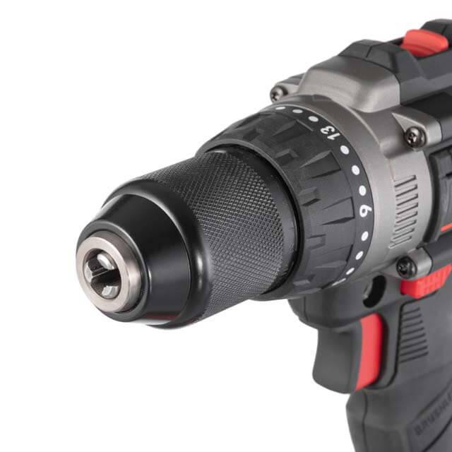 Дриль-шурупокрут акумуляторний INTERTOOL WT-0361,20 В,0-1800 об/хв,безщітковий ударний, 2-13 мм, Li-ion, 4,0 Ач, ЗП 4 A, з кейсом Львів - фото 5