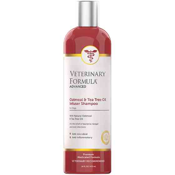Veterinary Formula Advanced Oatmeal & Tea Tree Oil Shampoo ВЕТЕРИНАРНАЯ ФОРМУЛА УВЛАЖНЯЮЩИЙ лечебный шампунь для собак, антибактериальный, противовосп Киев