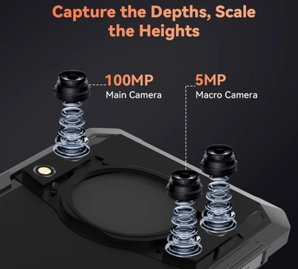 Смартфон Cubot King Kong ACE 3 8/256Gb. 33w 5100mAh 100mp G88 NFC IP68/69 Киев - изображение 5