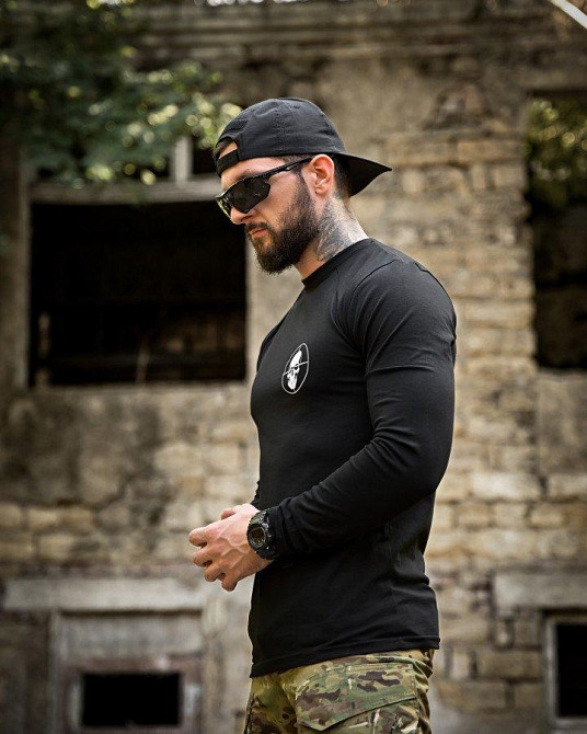 Милитари лонгслив One shot ПП7793 Одесса - изображение 2