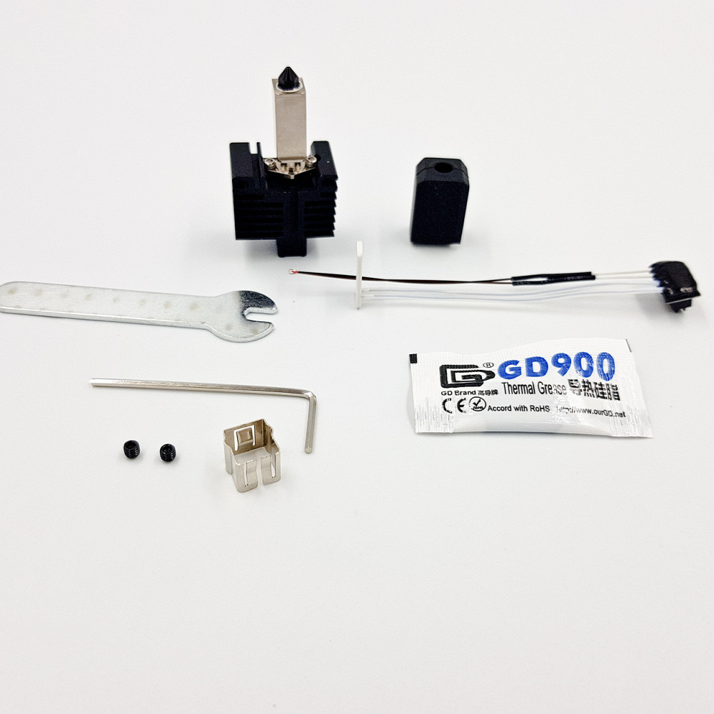 Улучшенный хотенд KINGROON для Bambulab P1P, P1S (биметаллическое горло, сопло из закаленной стали) Киев - изображение 10