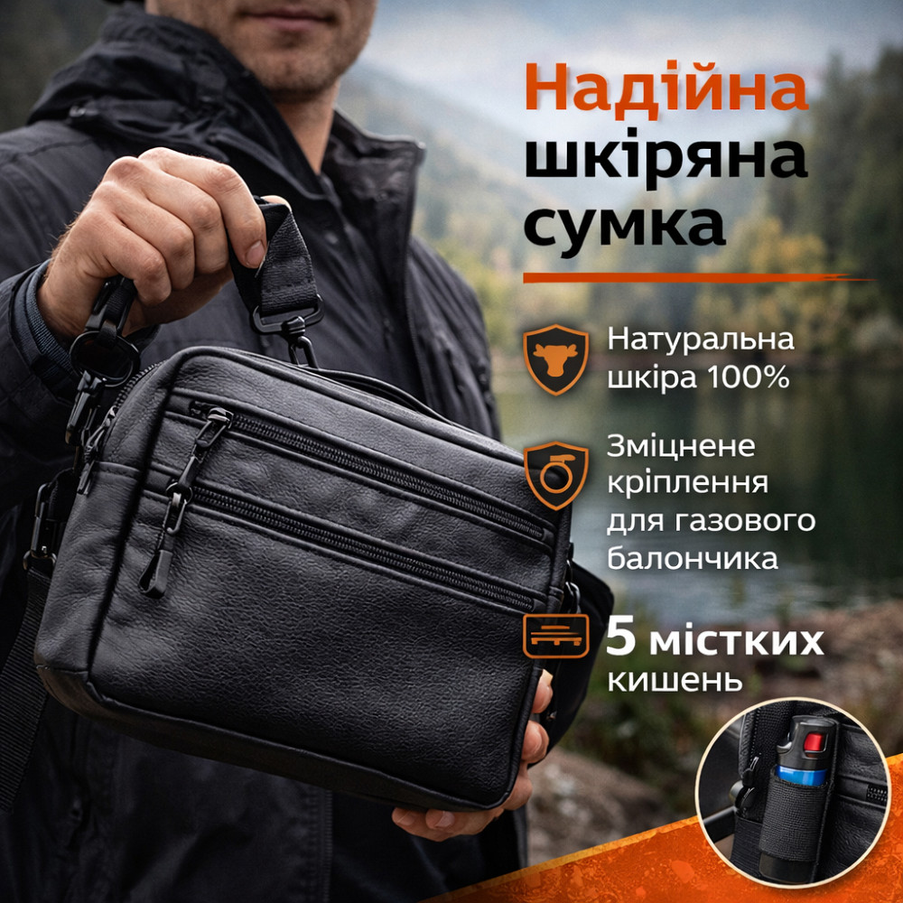 Ділова сумка-барсетка для чоловіків, Поштова сумка для документів Сумка для документів роботи VE-74 Львів - фото 11