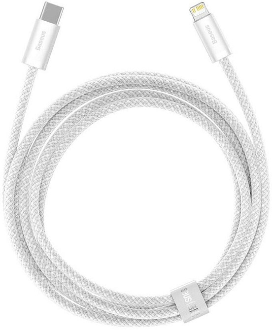 Кабель Baseus Dynamic Series Fast Charging Data Cable Type-C to iP 20W 2m White Київ - фото 2