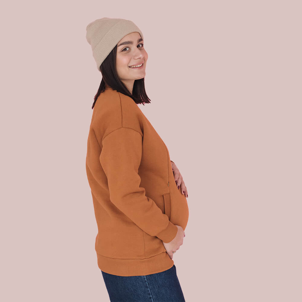 Світшот для вагітних і мам-годувальниць Карі Київ - фото 2