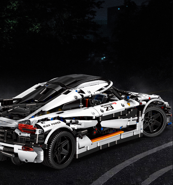 Конструктор автомобиля Koenigsegg «One:1»  на 3063 деталей Mould King Каменец-Подольский - изображение 5