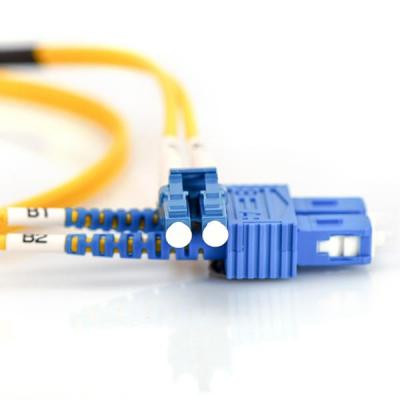 Оптический патчкорд Digitus LC/UPC-SC/UPC,9/125,OS2,duplex,1m (DK-2932-01) Винница - изображение 3