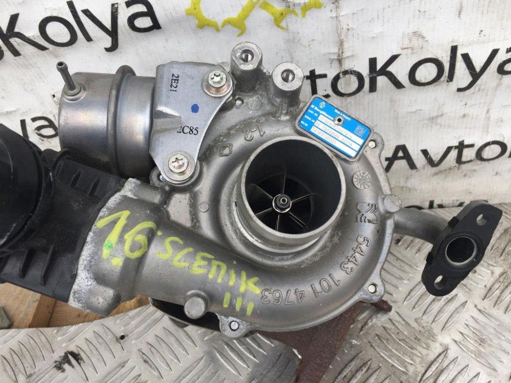 Турбіна Renault Megane III 1.6 dci 2008-2015 (117969H821067824) Ковель - фото 1