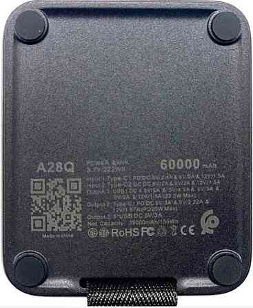Повербанк 60000mAh A28Q 5A 22.5W. Киев