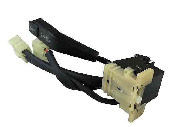 Переключатель ГАЗ Рута, 2217, 2705, 3221, 3302 световых сигналов, кнопка сигнала сбоку старый подрулевой Мукачево