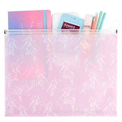 Папка на блискавці Axent zip-lock А4+ Lavender-3 (1497-38-A) Вінниця - фото 3