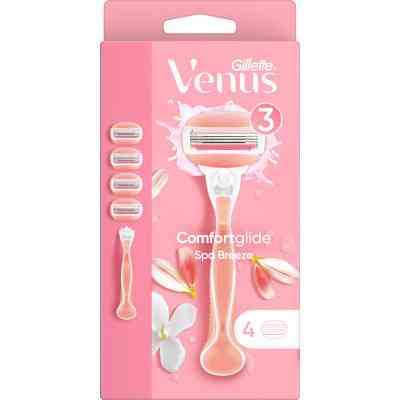 Бритва Gillette Venus Comfortglide Spa Breeze з 4 змінними картриджами (7702018469727) Вінниця