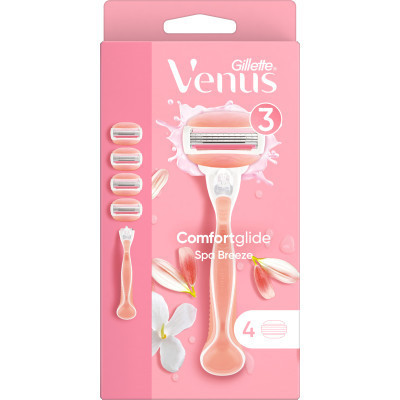 Бритва Gillette Venus Comfortglide Spa Breeze с 4 сменными картриджами (7702018469727) Винница - изображение 2