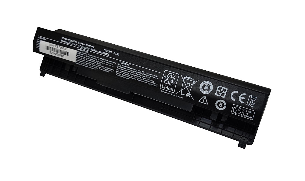 Аккумулятор для ноутбука Dell G038N Latitude 2100 11.1V Black 5200mAh OEM Вінниця - фото 2