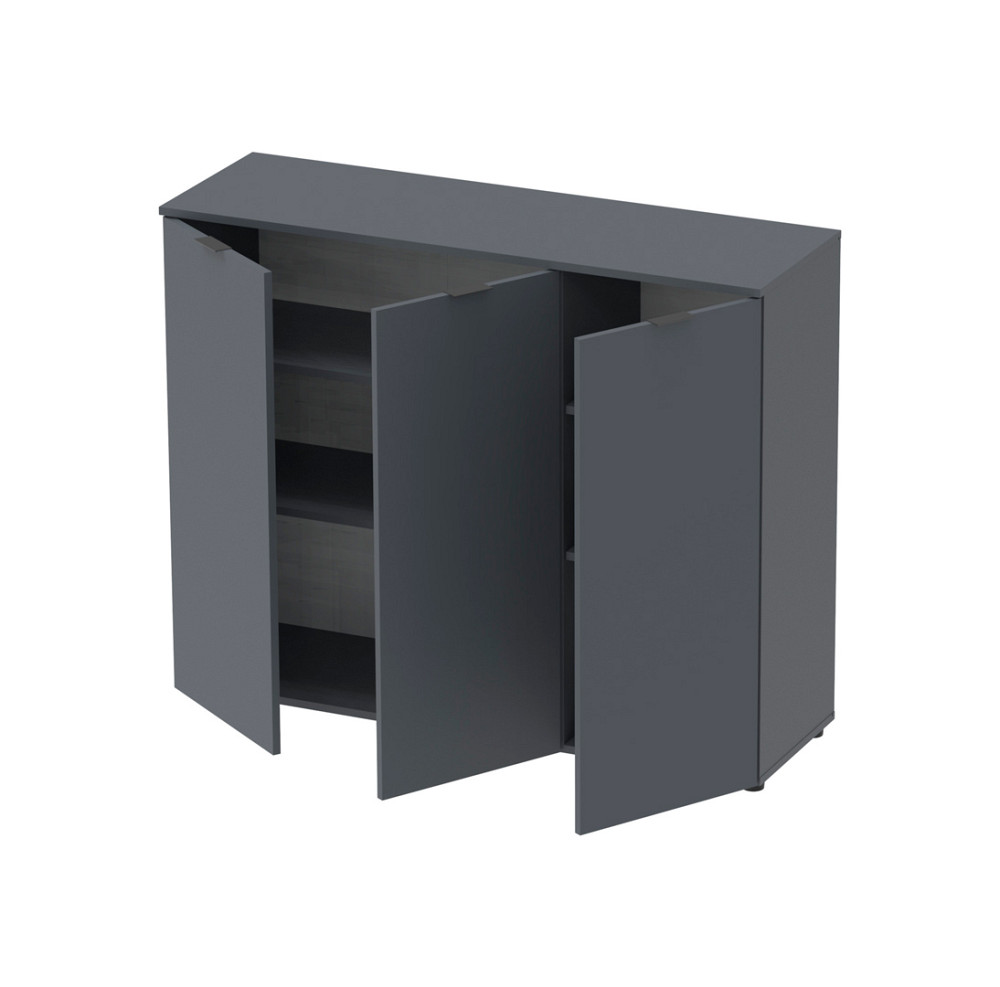 Комод у вітальню Doros Рон 6 120х38х100 см Графіт (DRS-011303) Львів - фото 7