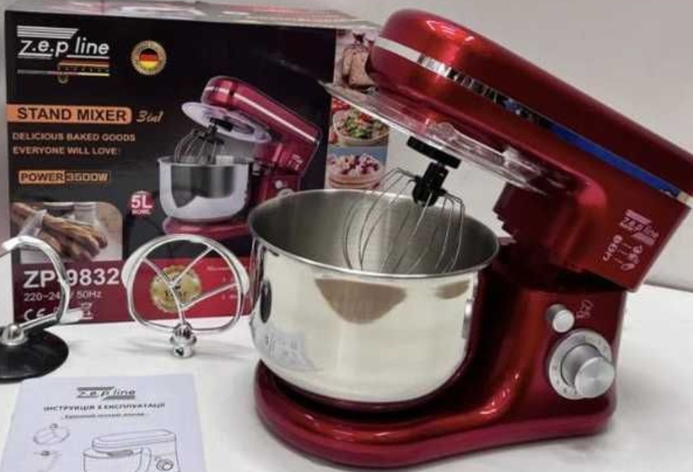 НЕМЕЦКИЙ Кухонний тістоміс міксер 3в1 на3500 Вт Київ - фото 1