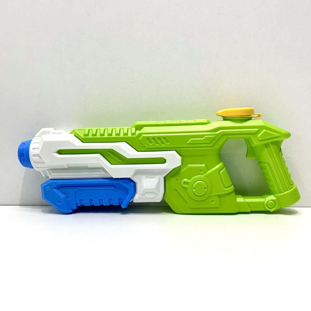 Бластер водний з помпою 35 см Білий із салатовим (MR 0505) Чернигов - изображение 2