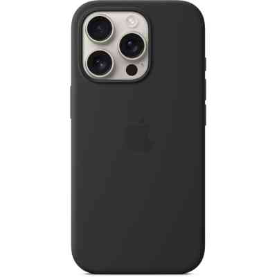 Чехол для мобильного телефона Apple iPhone16 Pro Silicone Case with MagSafe - Black (MYYJ3ZM/A) Винница
