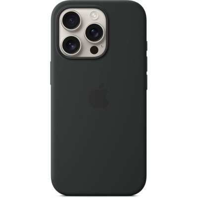 Чохол до мобільного телефона Apple iPhone16 Pro Silicone Case with MagSafe - Black (MYYJ3ZM/A) Вінниця - фото 3