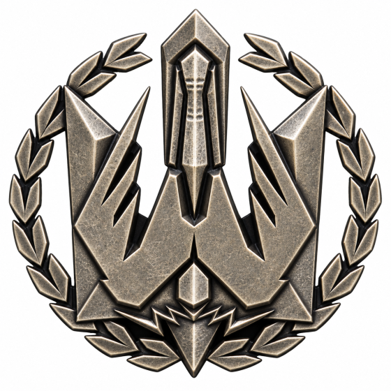 Кокарда / беретний знак - CБС (Сили безпілотних систем) нового зразка Запоріжжя