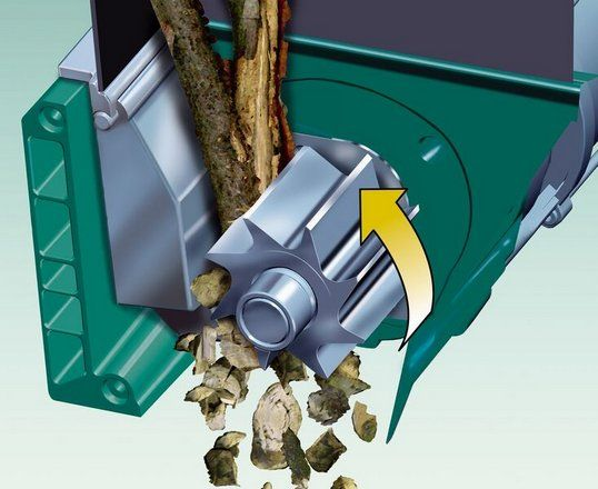 Садовый измельчитель (шредер) Bosch AXT 25 D: 2500 Вт, макс ветви 40 мм (0600803103) Киев