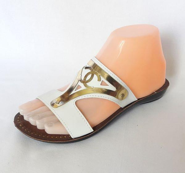 Женские Тапочки Шлёпанцы Сланцы Белые (размеры: 38) Днепр - изображение 2