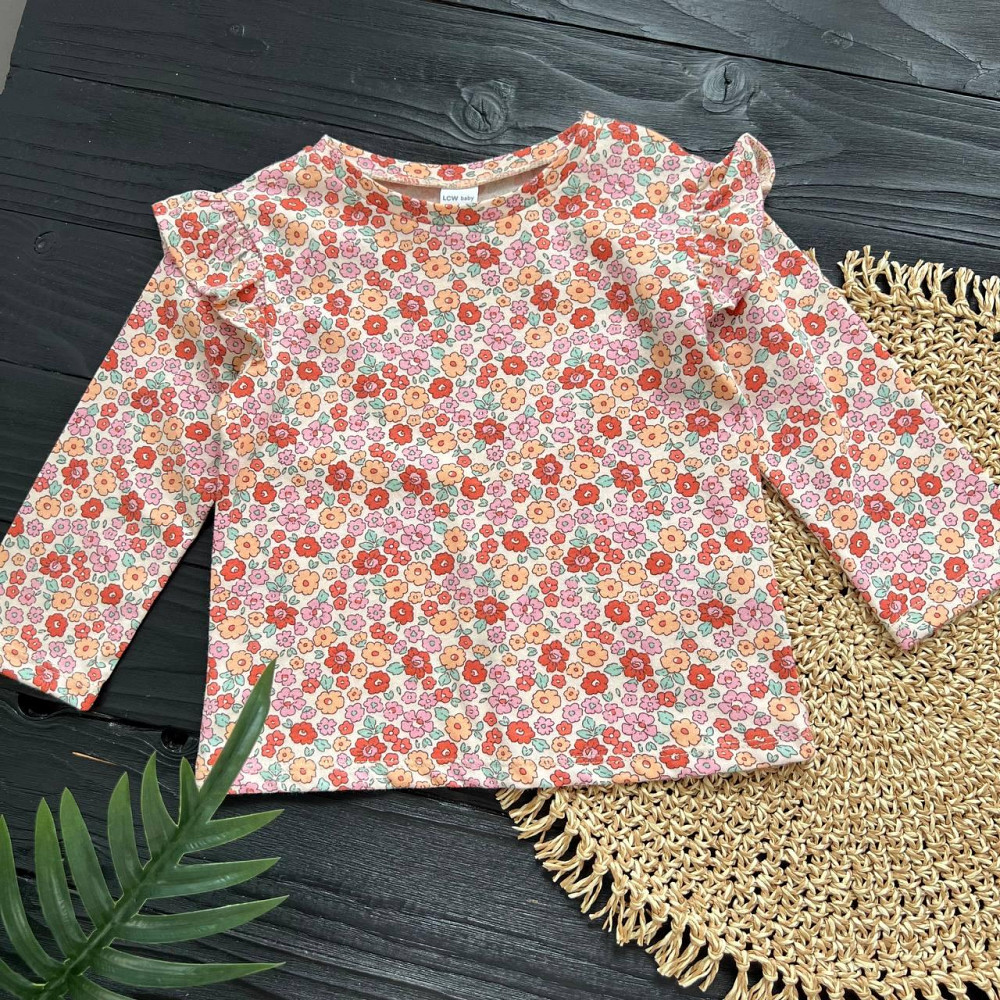 Дитяча Кофта для Дівчинки LC Waikiki з Квітковим Принтом 12-18міс (80-86см) пакунок малюка Киев - изображение 1