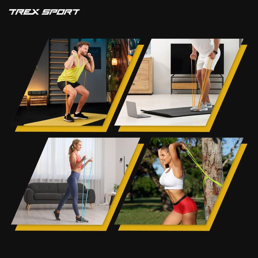 Набор резинок для фитнеса Trex Sport TX-003PBV 3в1 2-30кг Киев - изображение 3