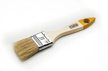 Кисть флейцевая микс стандарт 1,5'' СИЛА Ровно - изображение 1