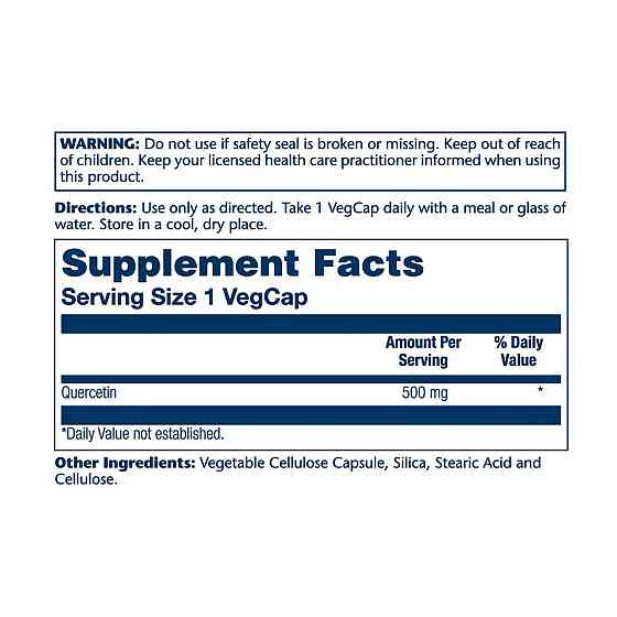 Кверцетин Solaray Quercetin 500mg  90 вег капс Киев
