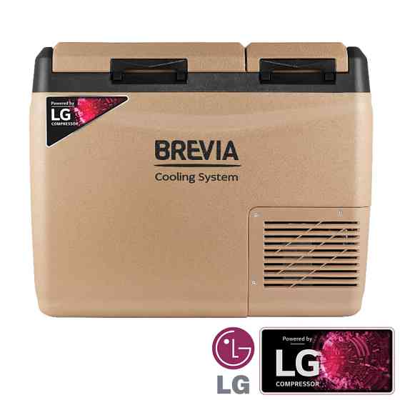 Холодильник автомобильный Brevia 39л (компрессор LG) двухкамерный 23405 Львов