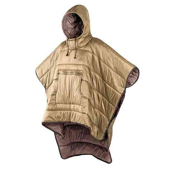 Спальний мішок-пончо Naturehike NH18D010-P, Hollow cotton, бронзовий Київ