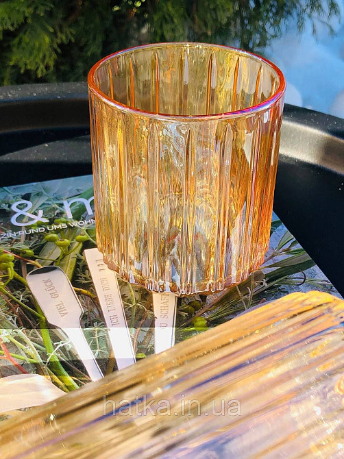 Набір склянок 6 шт OLens "Янтарний Дюк" 250 мл для дому та ресторанів Київ - фото 4