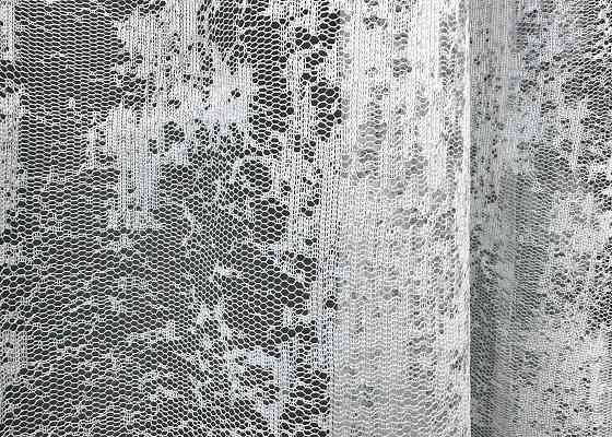 Короткая тюль, высота 1,5 м., жаккард 