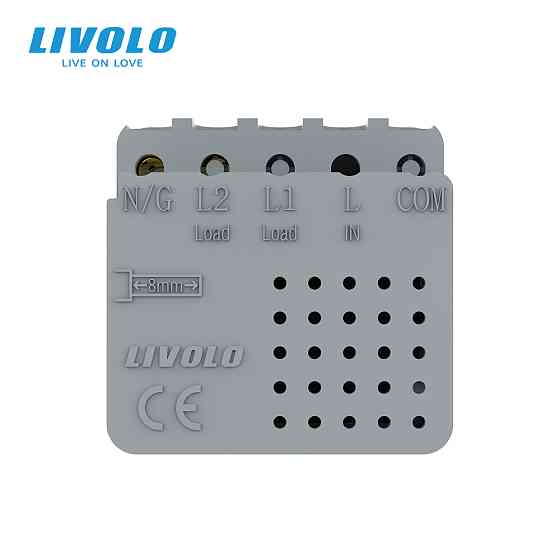 LIVOLO Розетка LIVOLO USB-A + USB-C PD 36Вт, чорна, швидке заряджання, Power Delivery QC 3.0, м Коломия