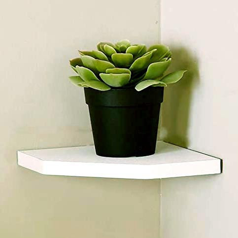 Угловая настенная полка 