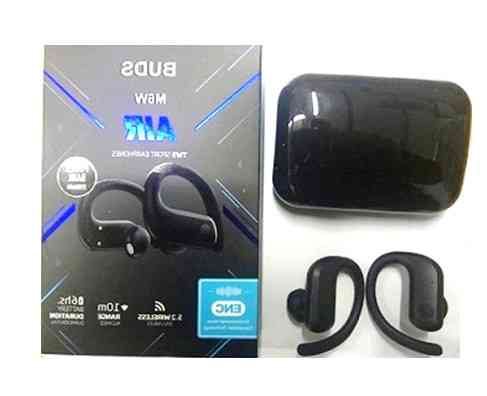 Бездротові спортивні навушники Buds M6W Air 5.2 c кейсом 2200mAh (Black) Вінниця